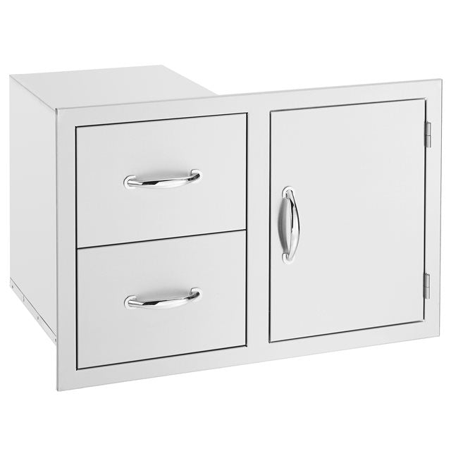TrueFlame 42-Inch 2-Drawer & Access Door Combo (TF-DC2-42)
