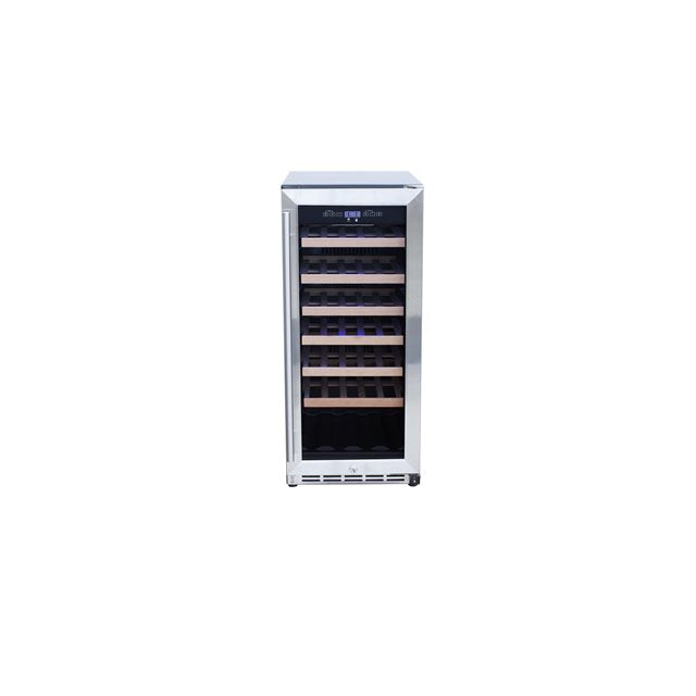 TrueFlame 15-Inch 3.2 Cu. Ft. Outdoor Rated Single Zone Wine Cooler (AMD-RFR-15W)