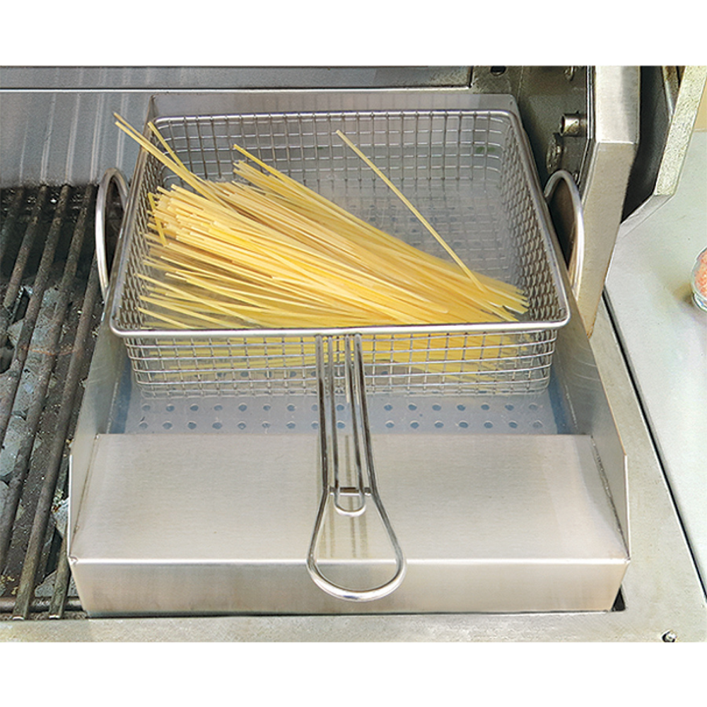 Alfresco Steamer & Fryer for Gas Grills