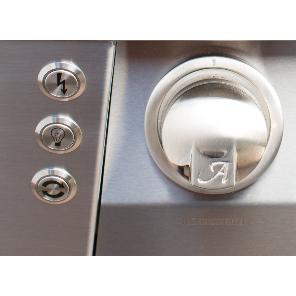 Alfresco ALXE 56-Inch Freestanding Gas Grill with Rotisserie & Side Burner - ALXE-56C-LP/NG