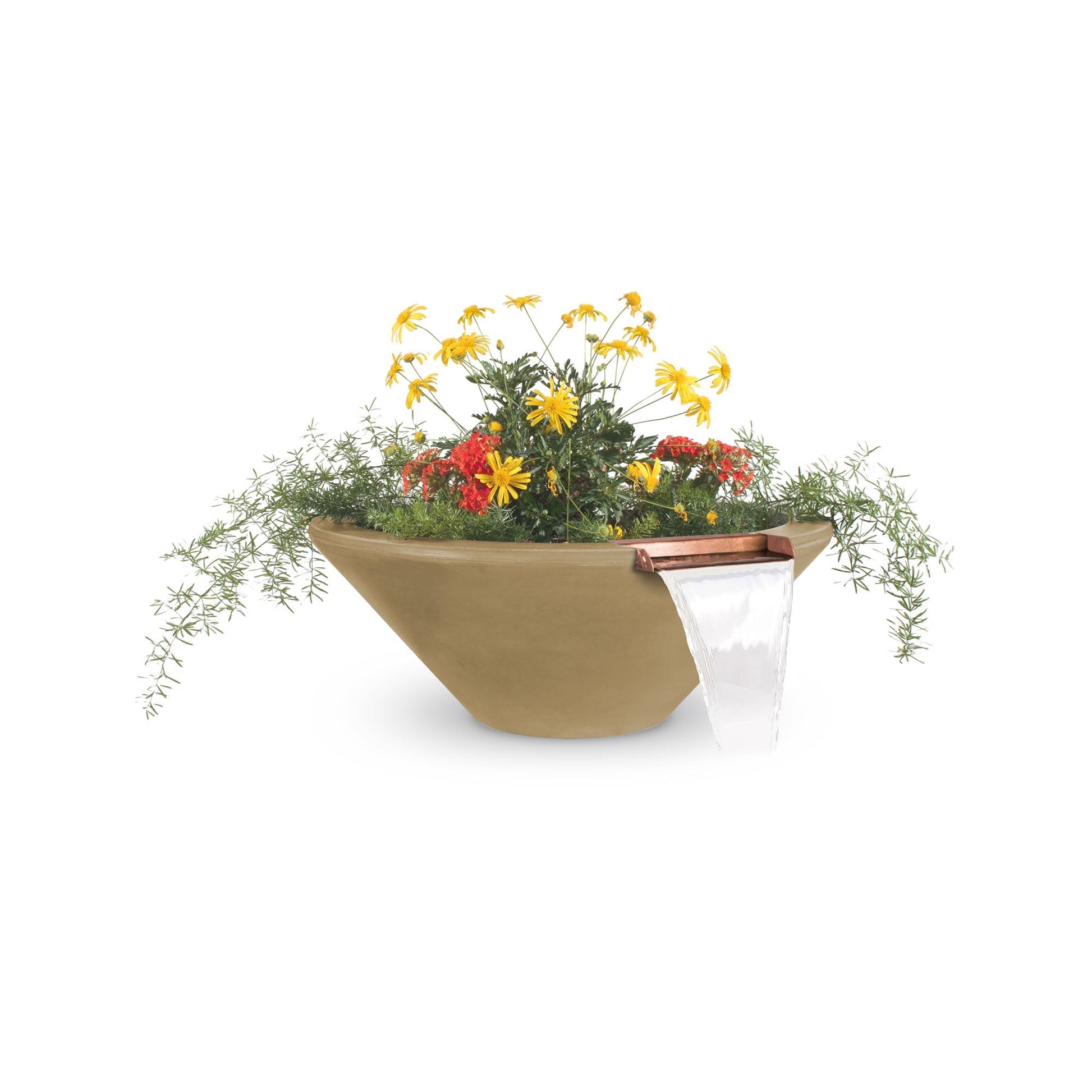 The Outdoor Plus Cazo GFRC Planter Bowl