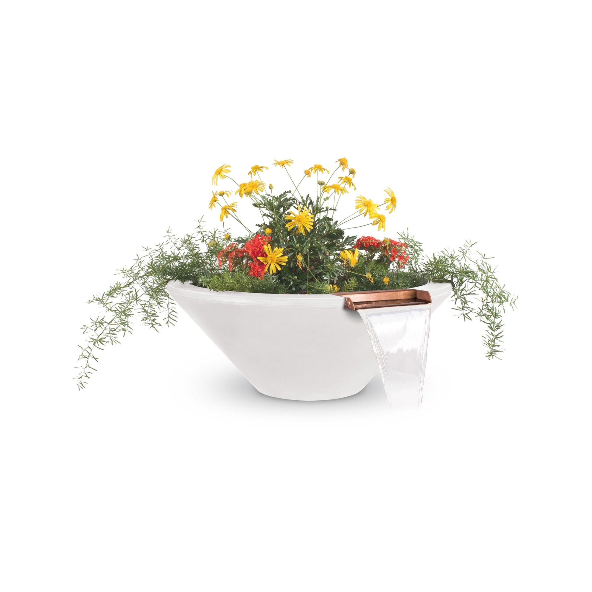 The Outdoor Plus Cazo GFRC Planter Bowl