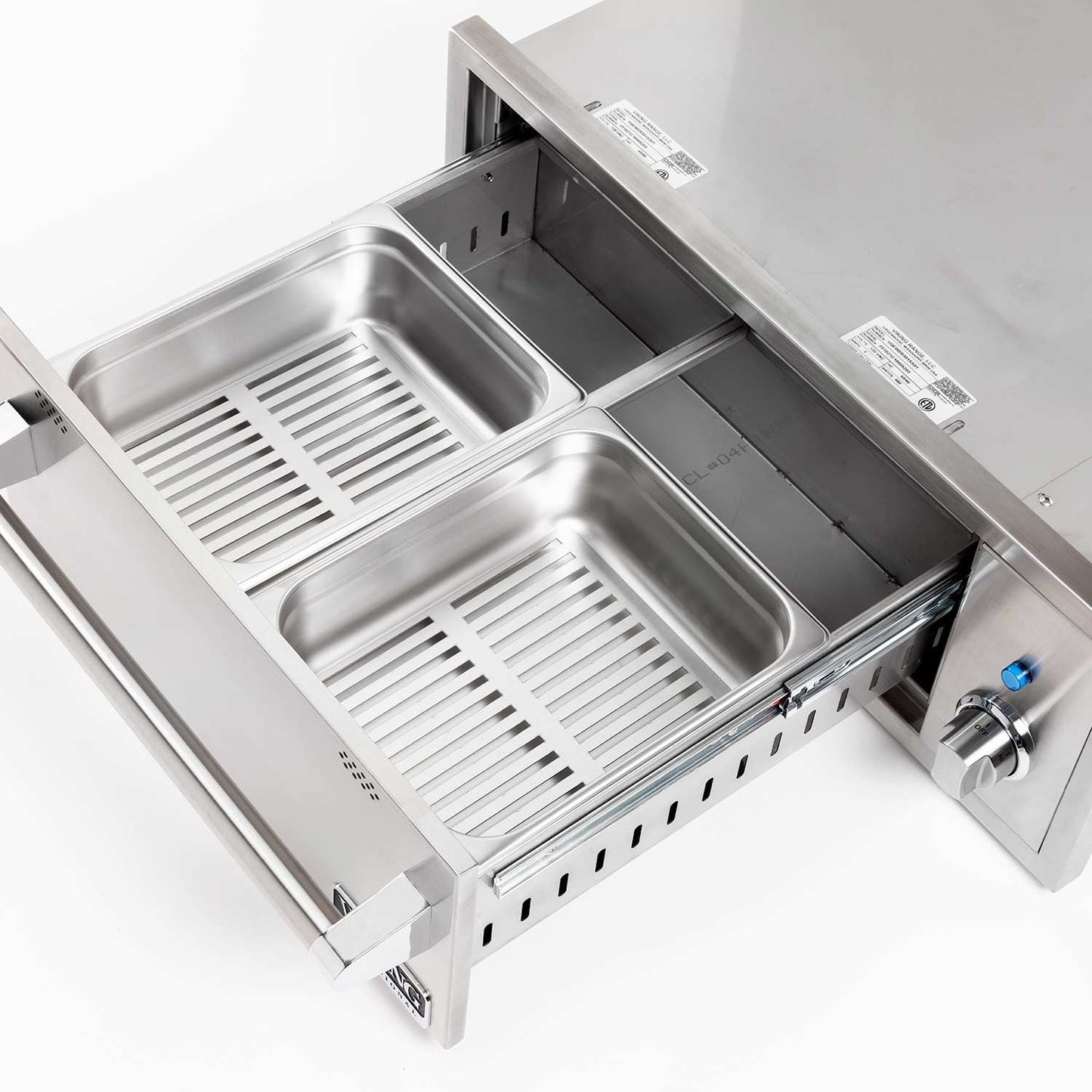 Viking 5 Series 42-Inch Stainless Steel Built-In Warming Drawer