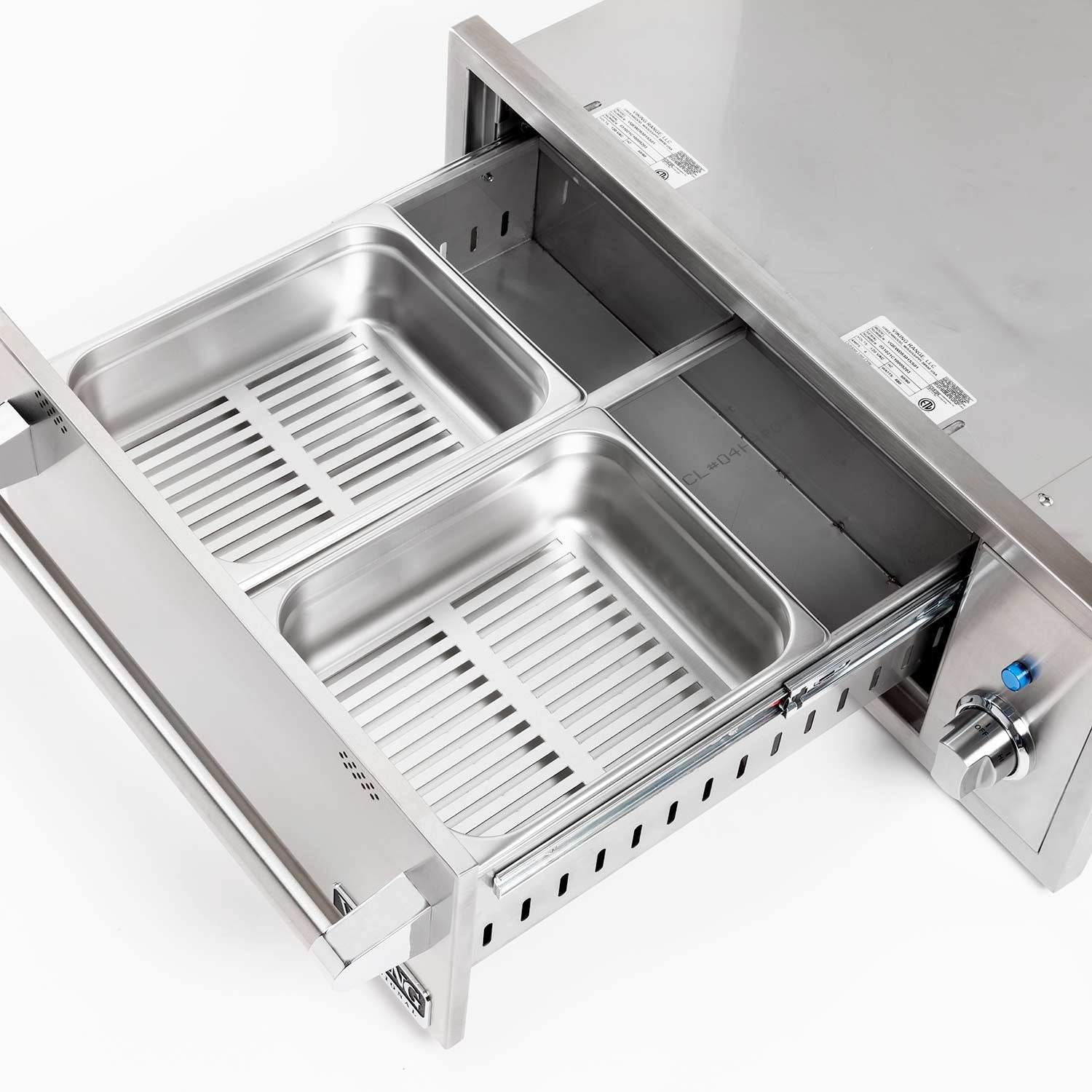 Viking 5 Series 42-Inch Stainless Steel Built-In Warming Drawer