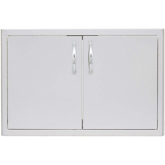 Blaze 32-Inch Stainless Steel Double Access Door with Paper Towel Holder (BLZ-AD32-R)